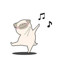 ゆるゆるパグさん