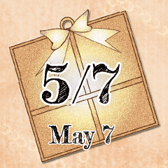 5月7日記念日BIGスタンプ