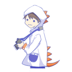 Tyrannosaurus,Triceratops,camera and me