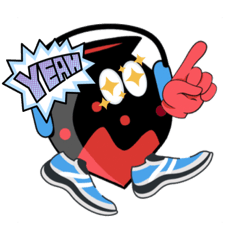 思う壺くんスタンプ