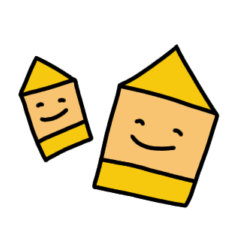 【笑顔】図形のスタンプ3