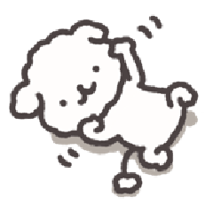 かわいいプードルの日常2