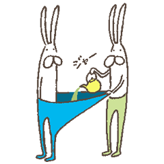 うさぎタイツ ワールド