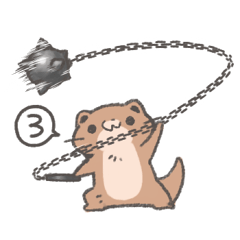 過激で過保護なカワウソスタンプ3