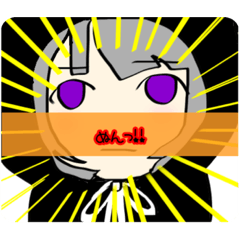 パーカーさん達のスタンプ。