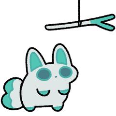 ネギん狐スタンプ