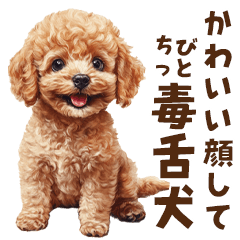 毒舌トイプードルのひとこと