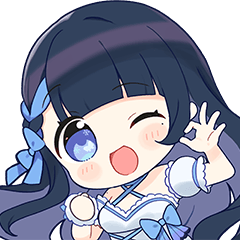 雪平エリナ公式スタンプ