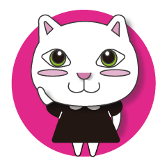 ドーリー猫のスタンプ