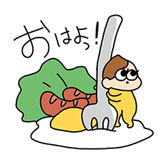 息子だらけのスタンプ