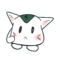 もっちりのびのび、餅ねこ