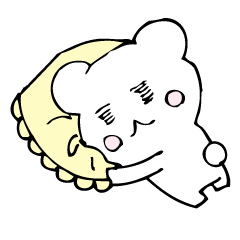 元気な白くまさん