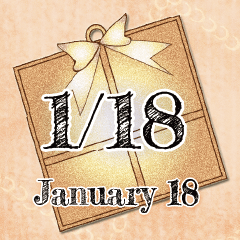 1月18日記念日BIGスタンプ
