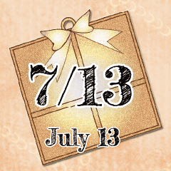 7月13日記念日BIGスタンプ