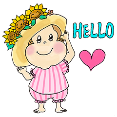 ひまりちゃんの笑顔