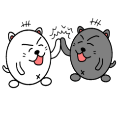 ネコのしろまるくん 使える英語ver.