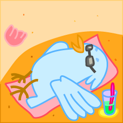 特別な日で、二羽鳥の生活