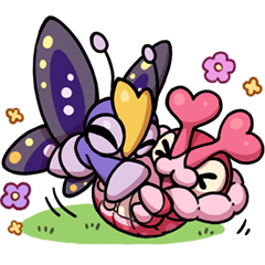 ビートルキャンプのキャラクターが大集合