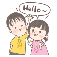 Brother Pineapple & Sister Strawberry