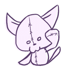 猫と豚の動くぬいぐるみ