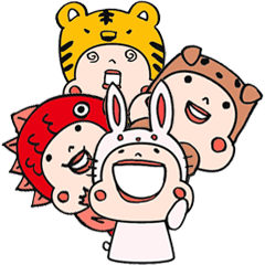 動物だじゃれスタンプ