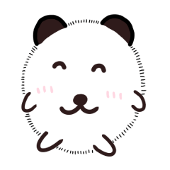 可愛いはりねずみたちのスタンプ