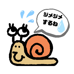 【梅雨から夏】手書きスタンプ♪