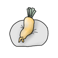 短足　にんじん