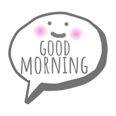 日常で使えるスタンプ〔吹き出し〕