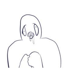 頭のいいプリン脳スタンプ