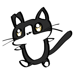 ねこのはっちゃん元気スタンプ