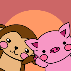 Monkey&Pigs