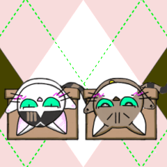 おとち と あやせ のデカいごあいさつ。