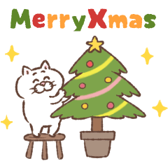 目つきの悪い猫【クリスマス】