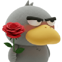 目ヂカラ強め☆ずんぐりなハシビロコウ②