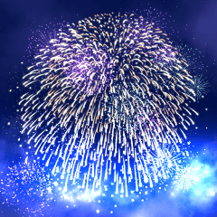 【デカ動く】～長岡の花火っぽい☆スタンプ