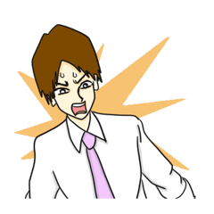 悩めるサラリーマン