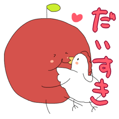 りんごちゃんとチキン先輩