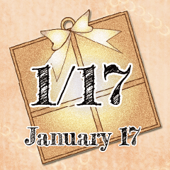 1月17日記念日BIGスタンプ