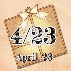 4月23日記念日BIGスタンプ