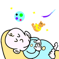 赤ちゃんアニメスタンプ