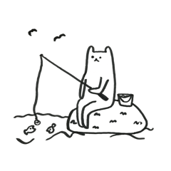 しろくまとさかな