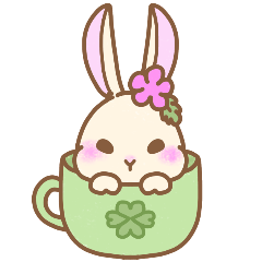 もちうさ♡毎日使えるゆる敬語スタンプ