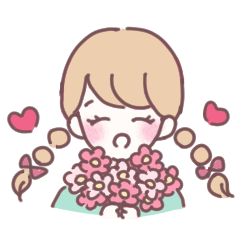 愛が伝わる ゆらぎのスタンプ