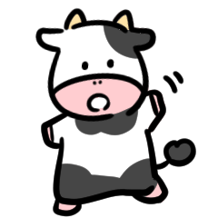 敬語めに話す牛ちゃん