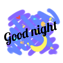 カラフルで使いやすい英語スタンプ