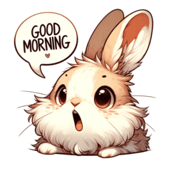 かわいいウサギスタンプ集