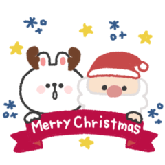 うさぎさん◎冬スタンプ #2