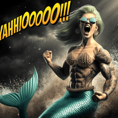 筋肉マーメイド