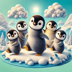 カワイイ！ペンギンたち